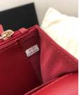 Клатч Сhan*l 19 Wallet on Chain Bag Red